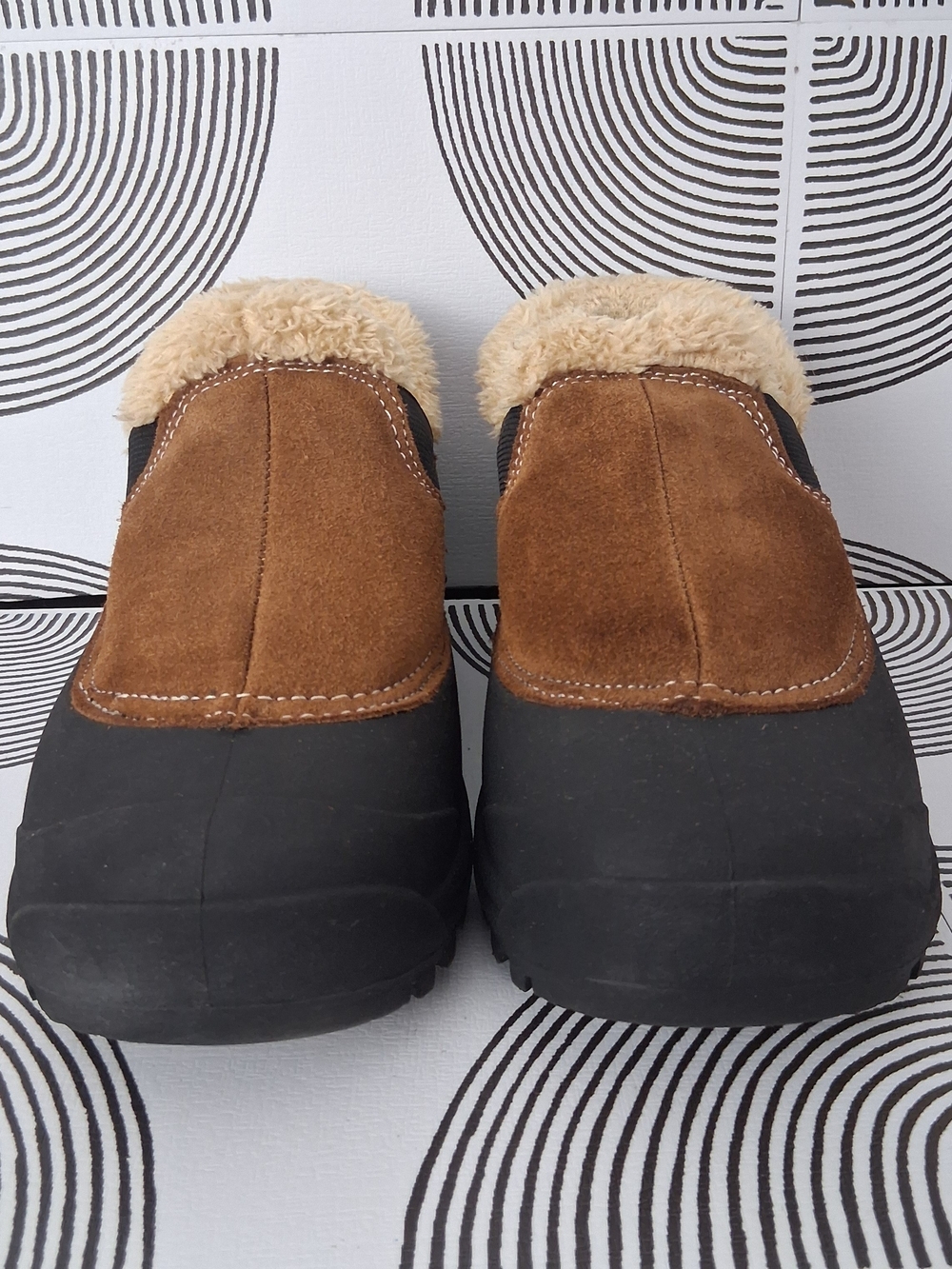 Northside Kayla Women’s Size 9 Winter Snow Boots Brown Suede Slip On Waterproof - Picture 3 of 13
